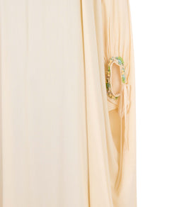 N7 Cream Cotton Mini-Me Kaftan