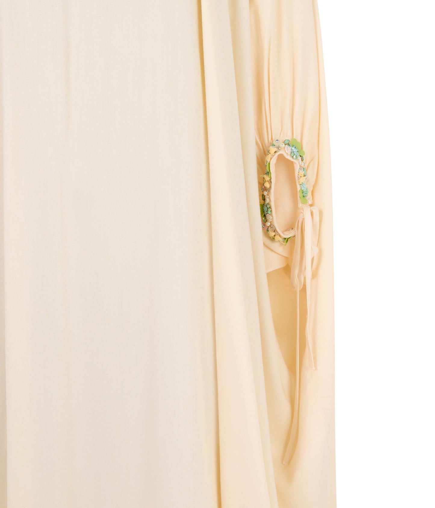 N7 Cream Cotton Mini-Me Kaftan