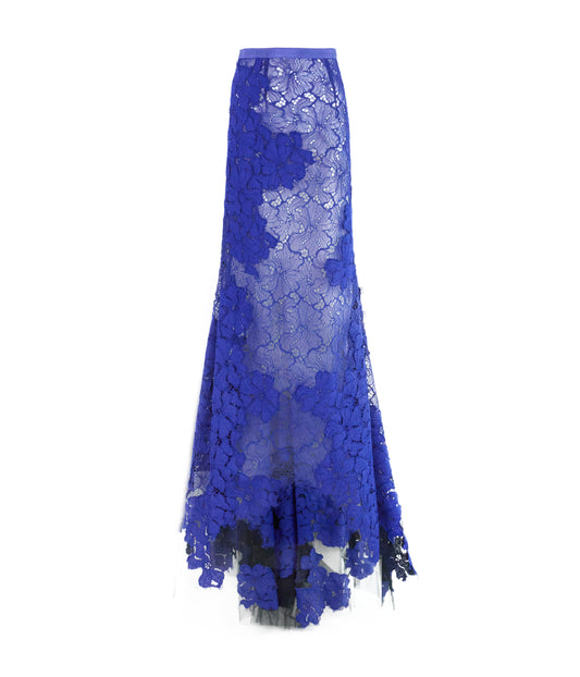 Lace Evening Tulle Skirt