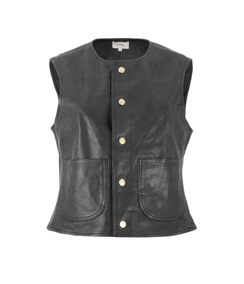 Leather Vest