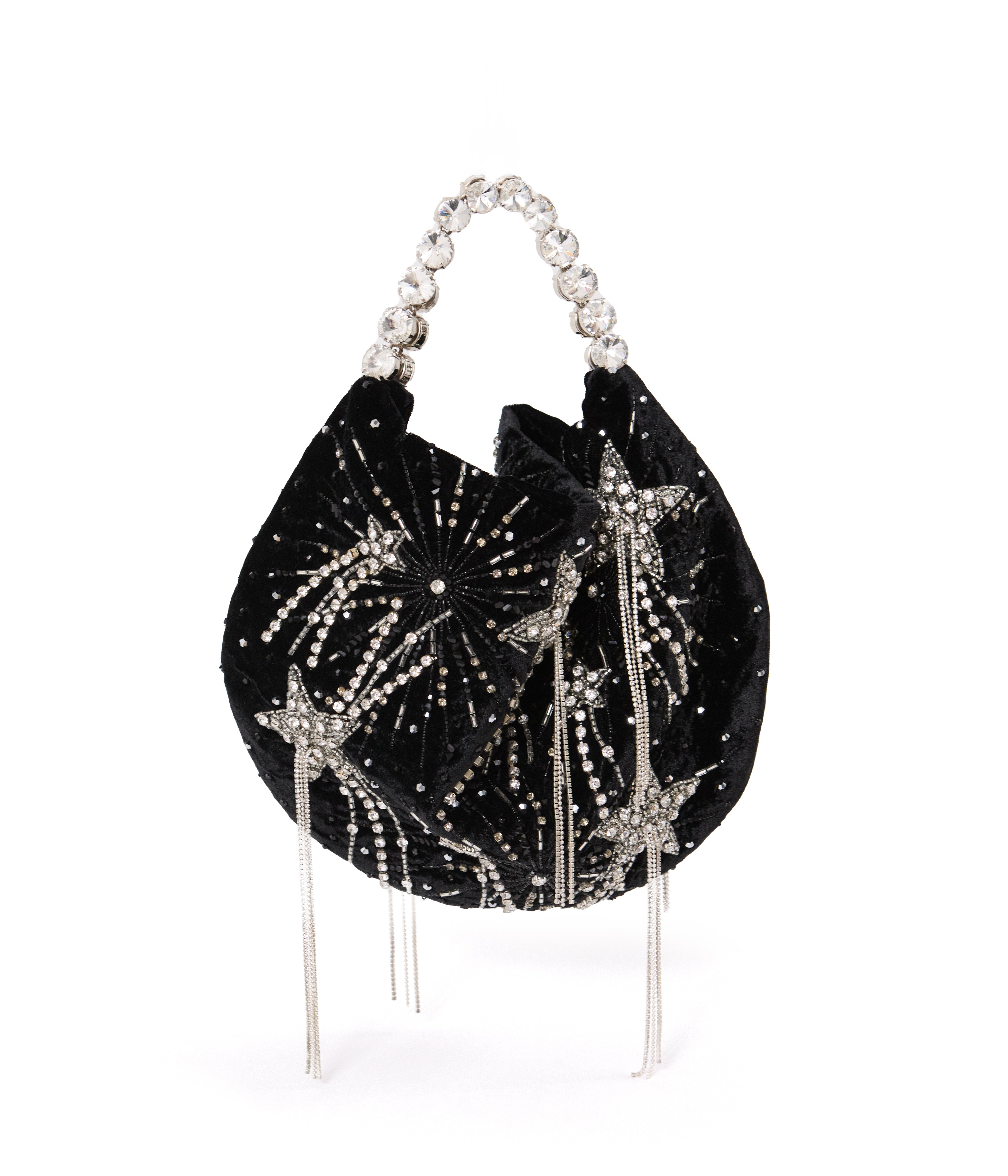 Midnight velvet handbags on sale