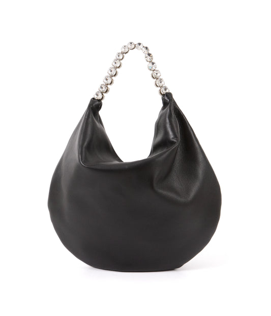 Black Oversized Hobo Bag