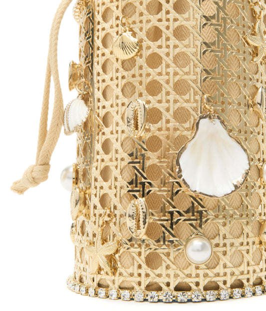 Amalfi Gold Bucket Bag