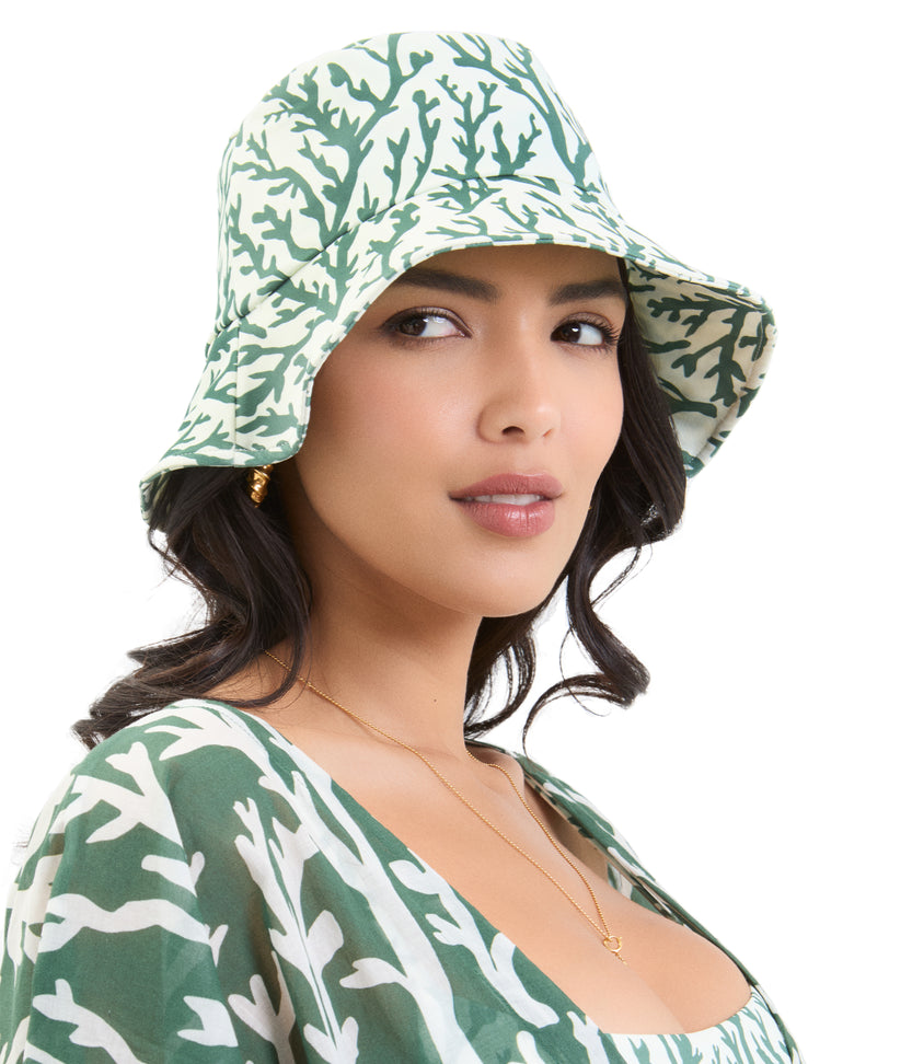Nadja Hat In Jungle Coral