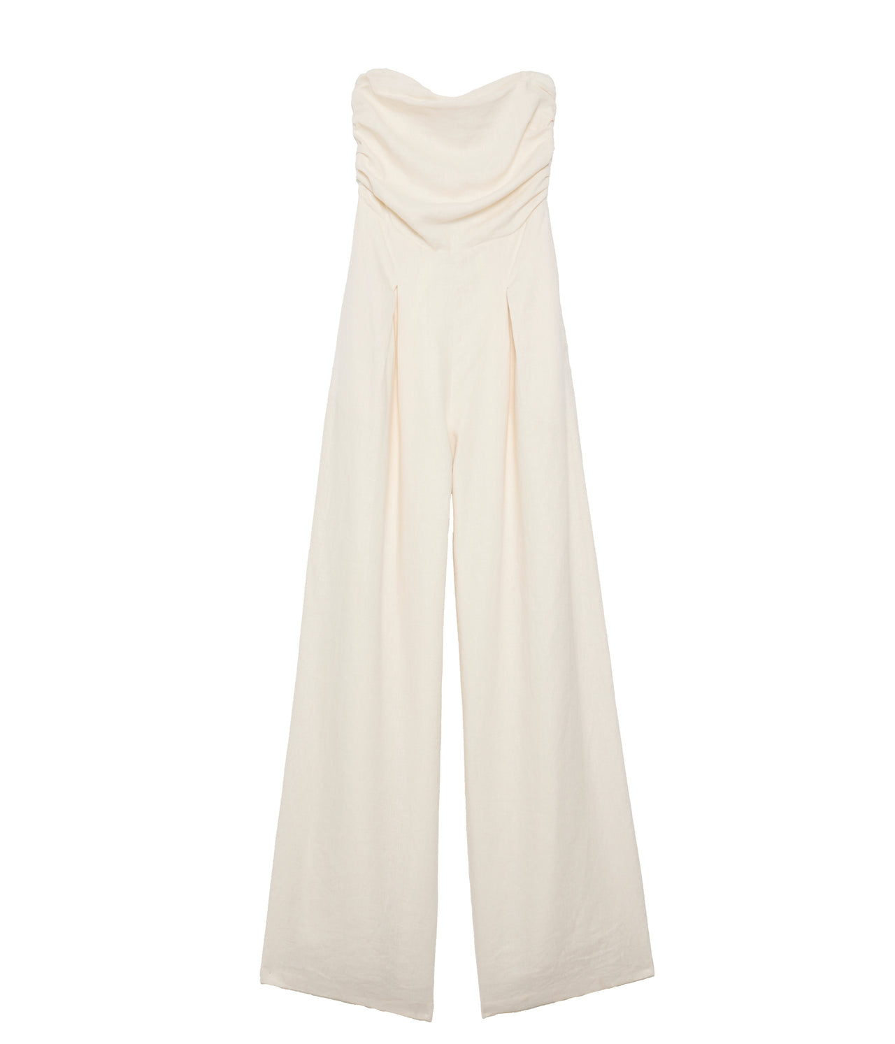 Yves Uro Gathered Jumpsuit