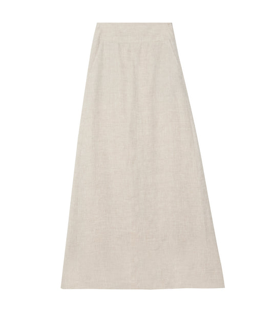 Isla Linen Maxi Skirt