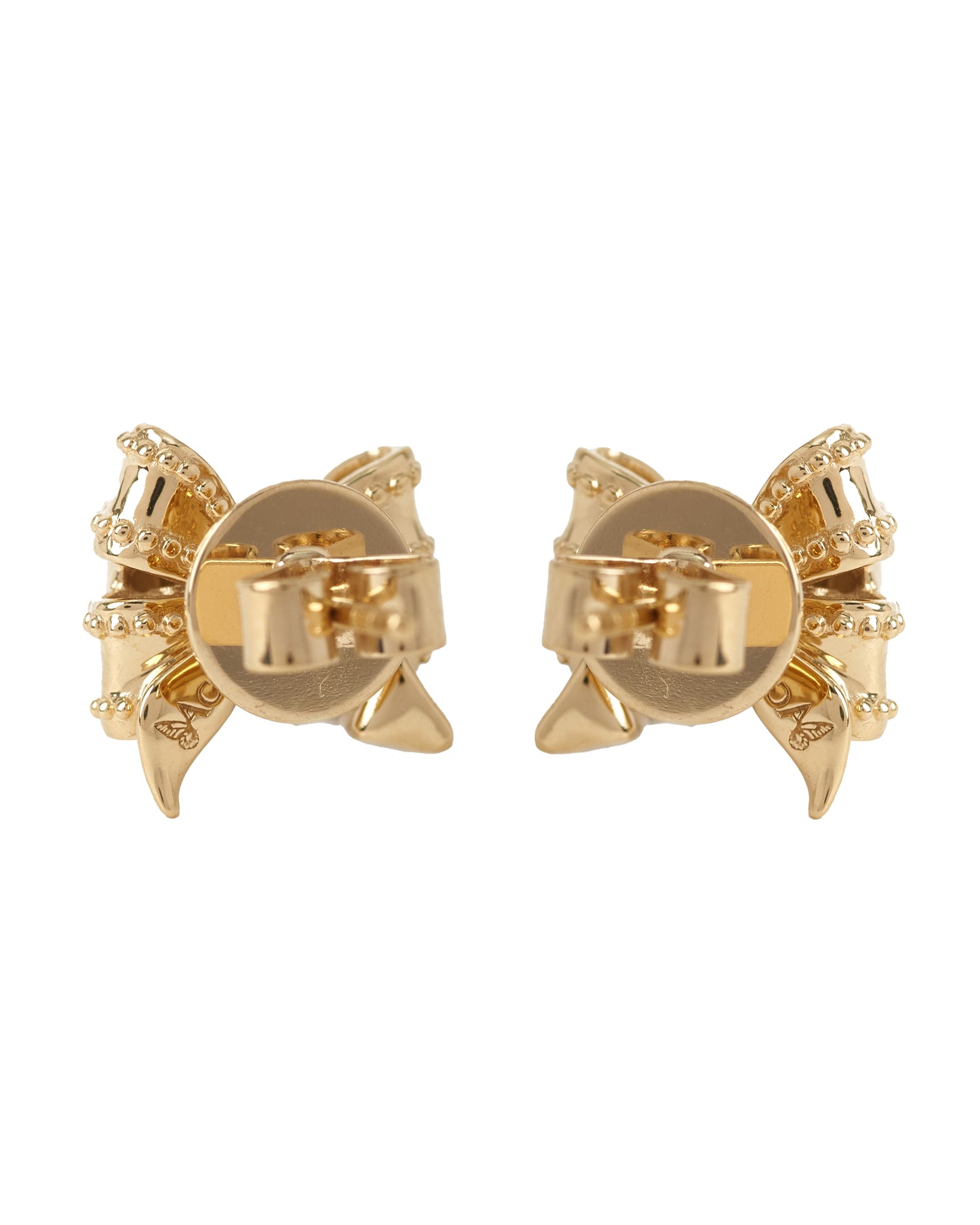 Mini Golden Bow Earrings