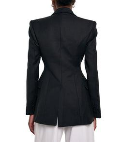 High Collar Wrap Blazer