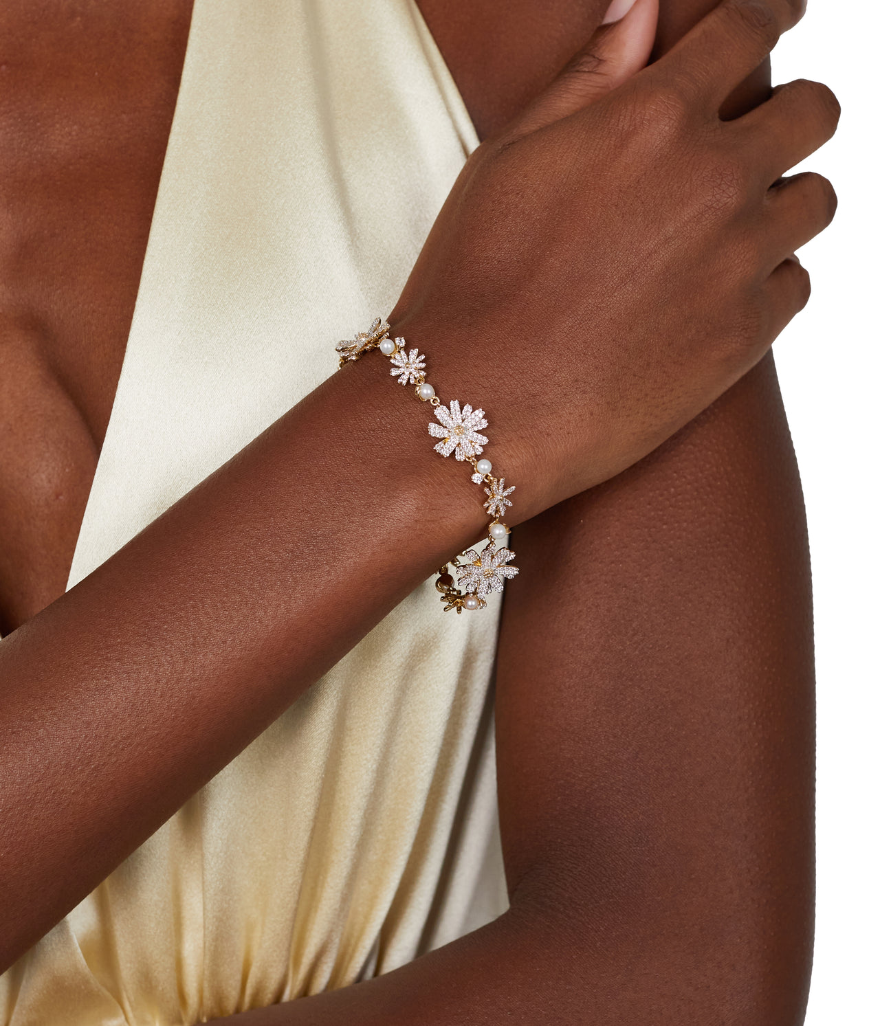 Daisy Diamond Bracelet