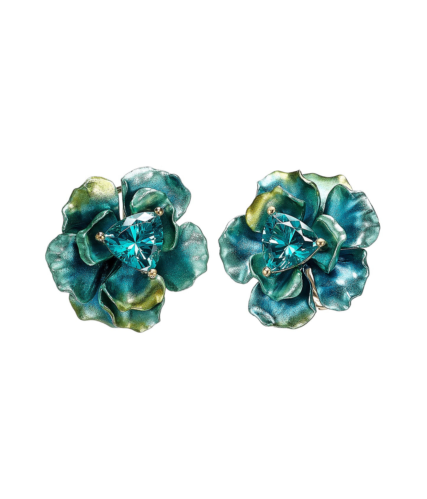 Aurora Rose Studs