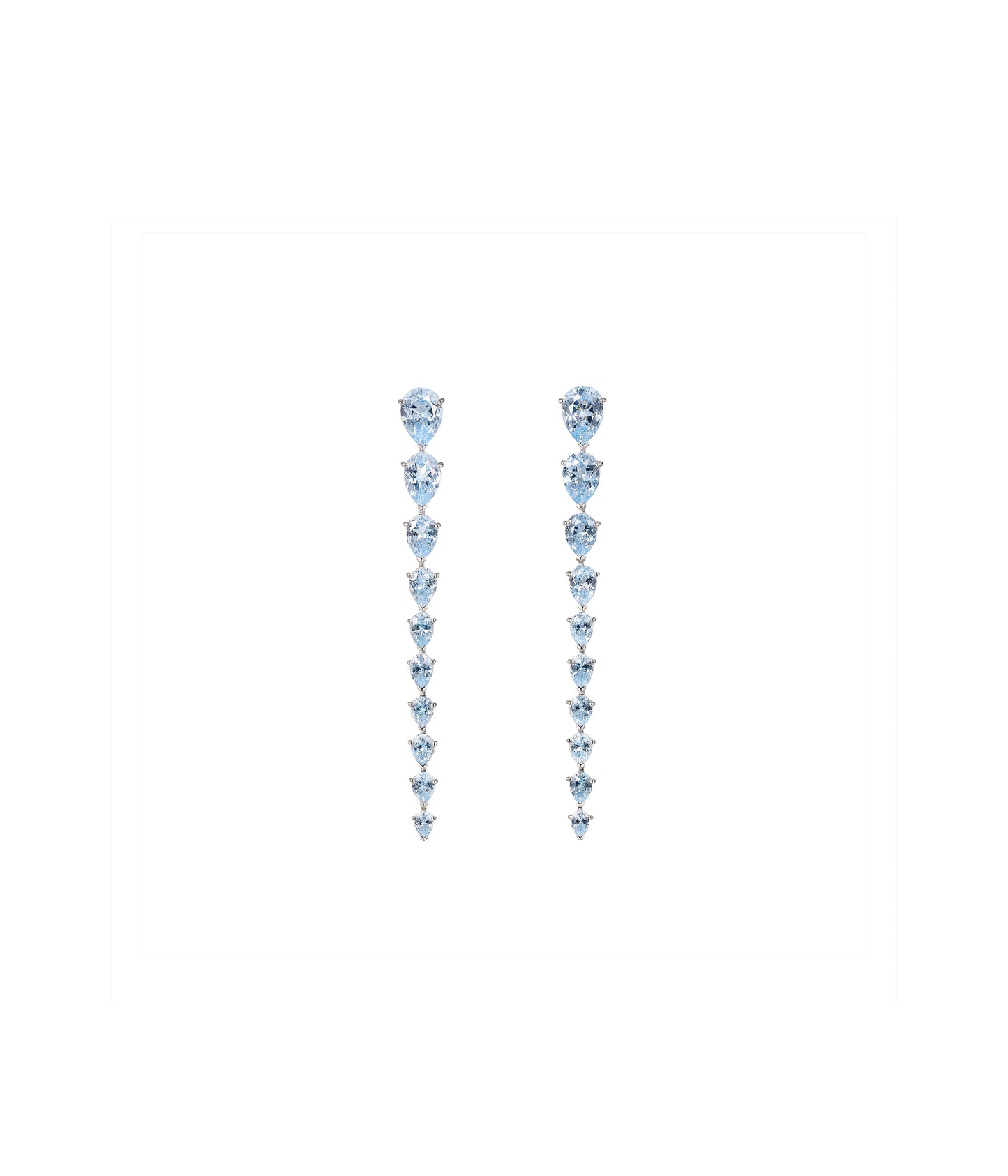 Baby Blue Nova Earrings