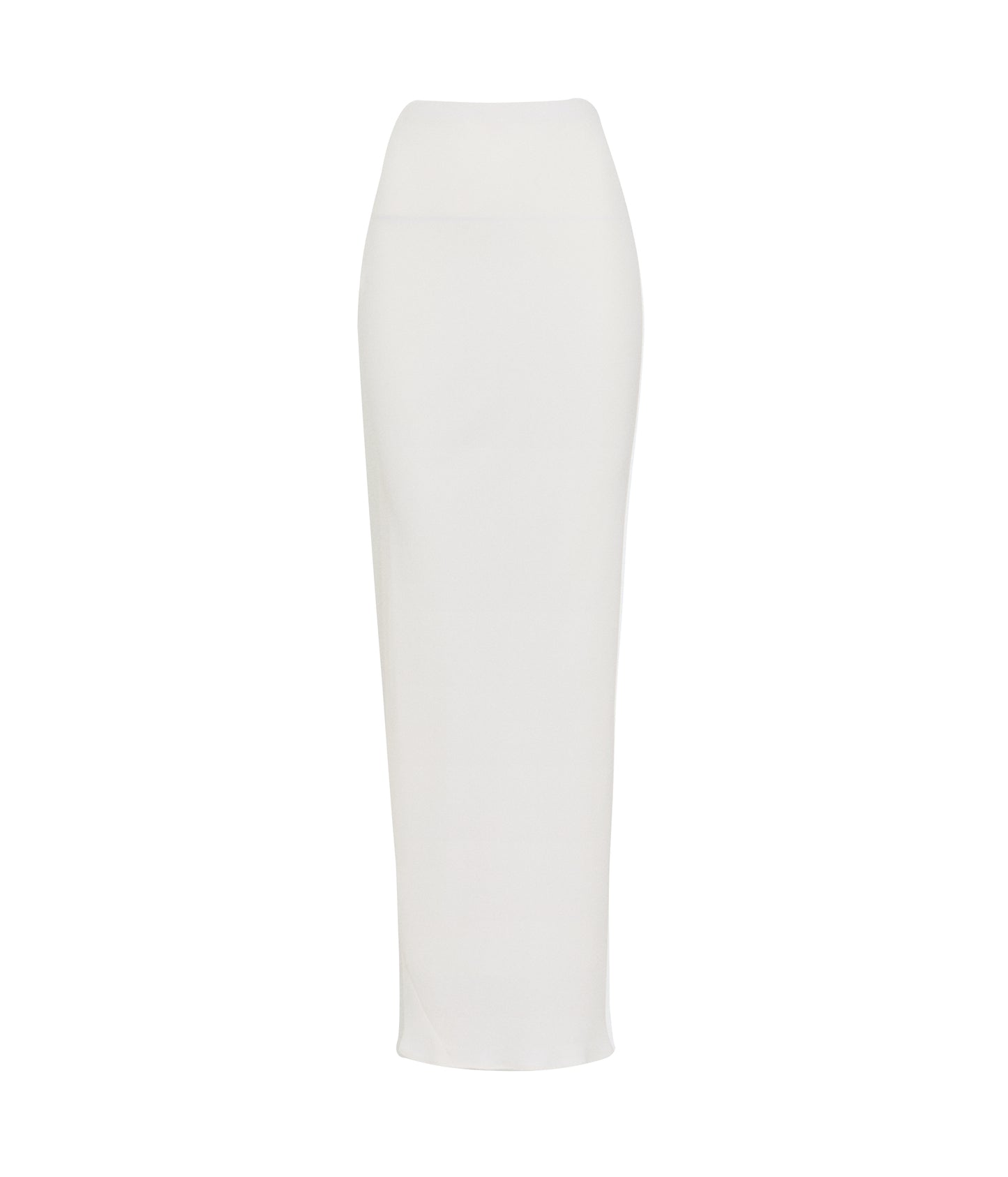 Ivory Crepe Bias Skirt