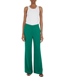 Jade Crepe Low Waist Pant