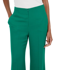 Jade Crepe Low Waist Pant