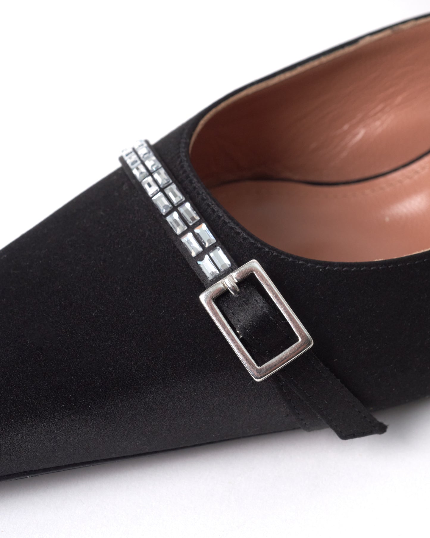 Satin Storm Mules