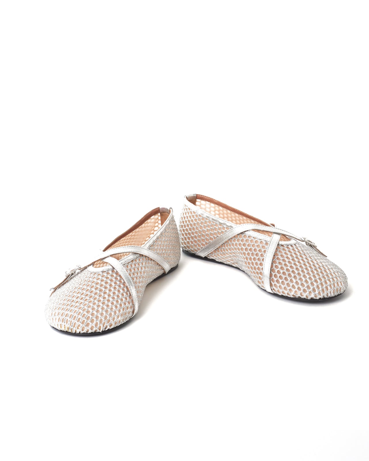 Mesh Bambi Ballet Pumps