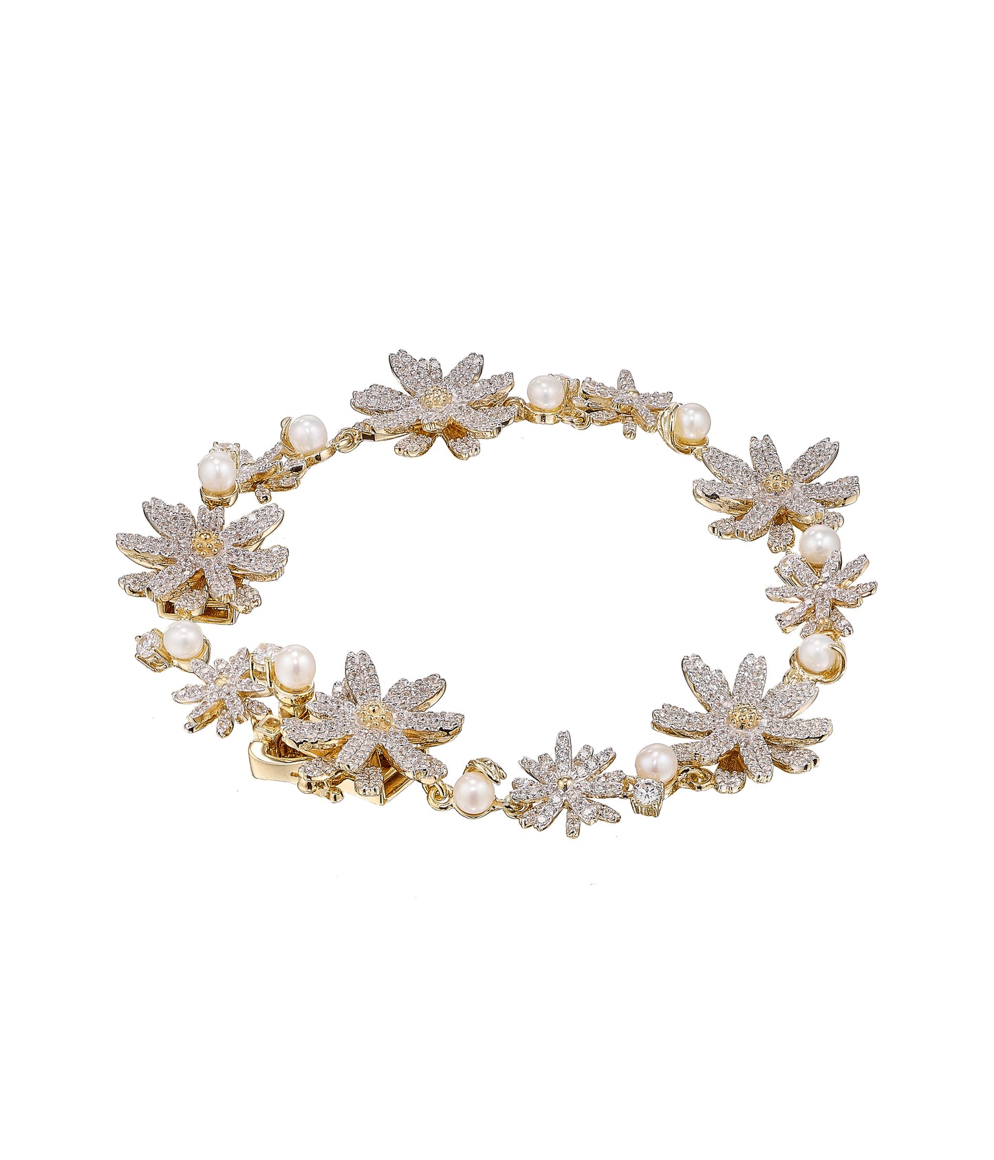 Daisy Diamond Bracelet