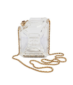 Dubai Tank Transparent Minaudiere Clutch Bag