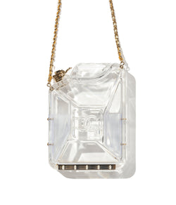 Dubai Tank Transparent Minaudiere Clutch Bag