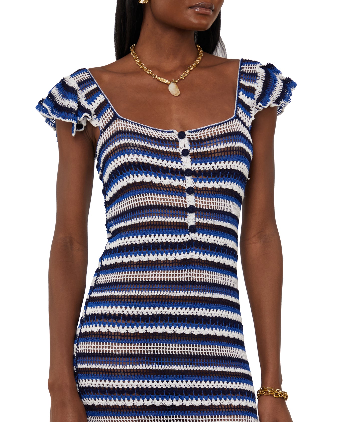 Stripe Blue Dress