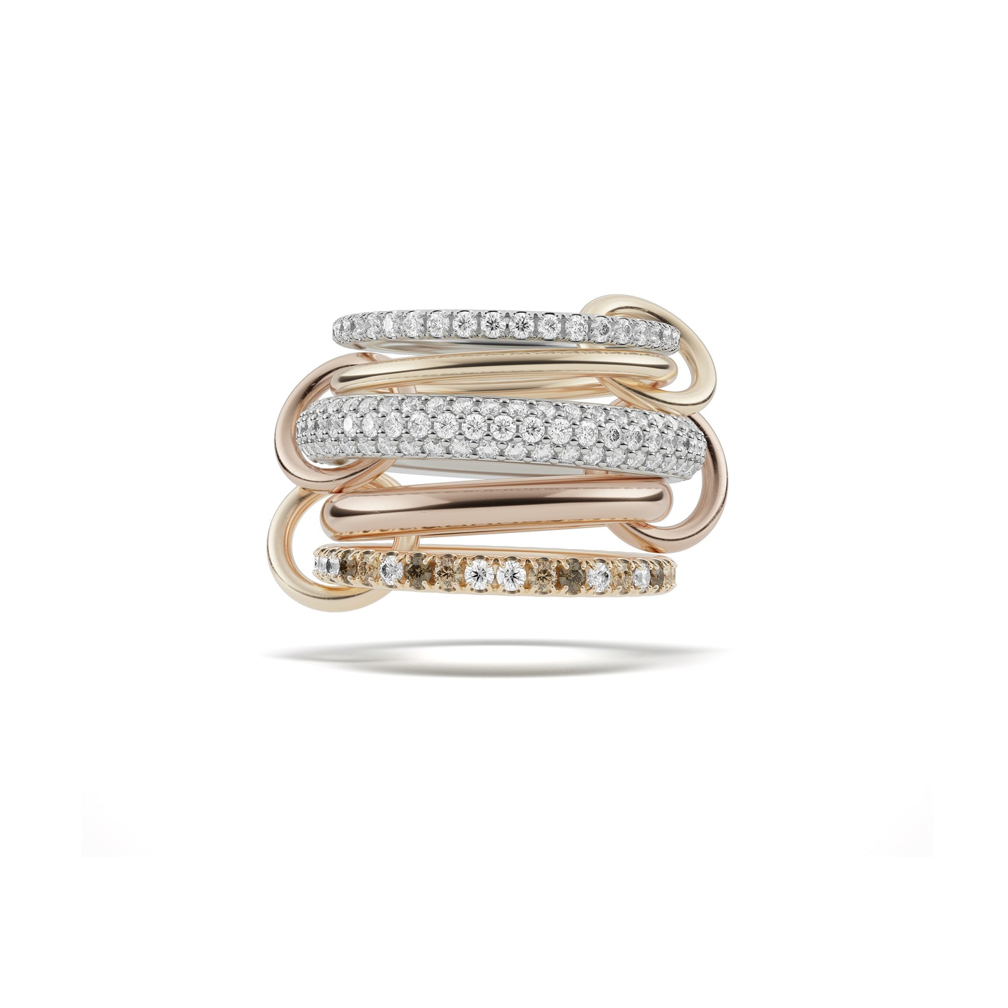 Leo 18K Gold Band Ring