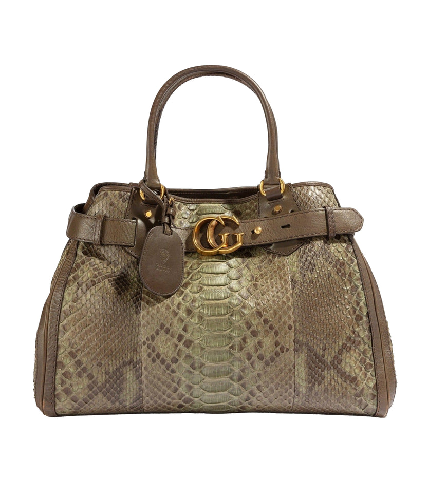 GG Running Python Handbag