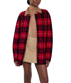 Tartan Industry Jacket In Cashmere Blend