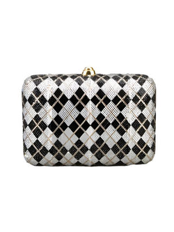 Judith Leiber Crystal Minaudiere Clutch