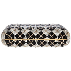 Judith Leiber Crystal Minaudiere Clutch