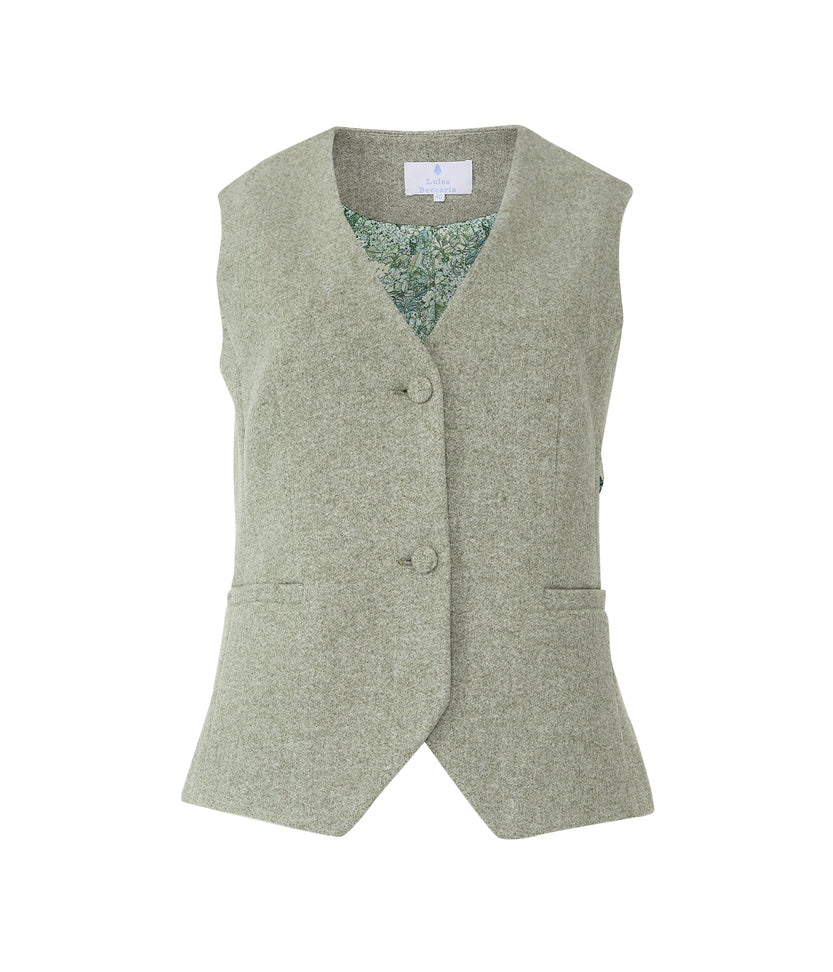 Plain Wool Vest