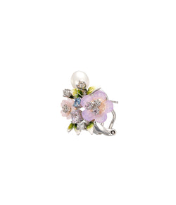 Lavender Primrose Vine Studs