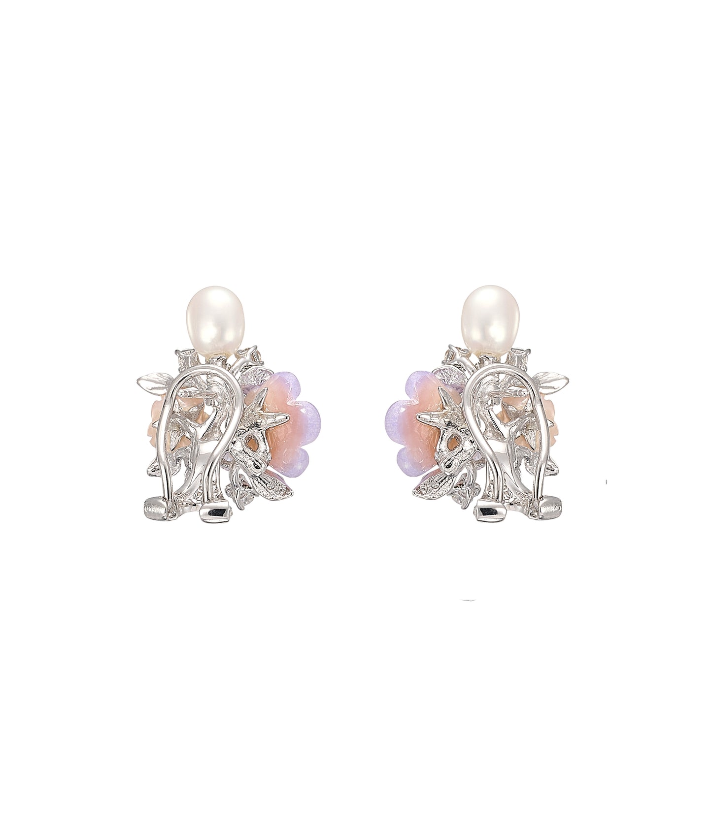 Lavender Primrose Vine Studs