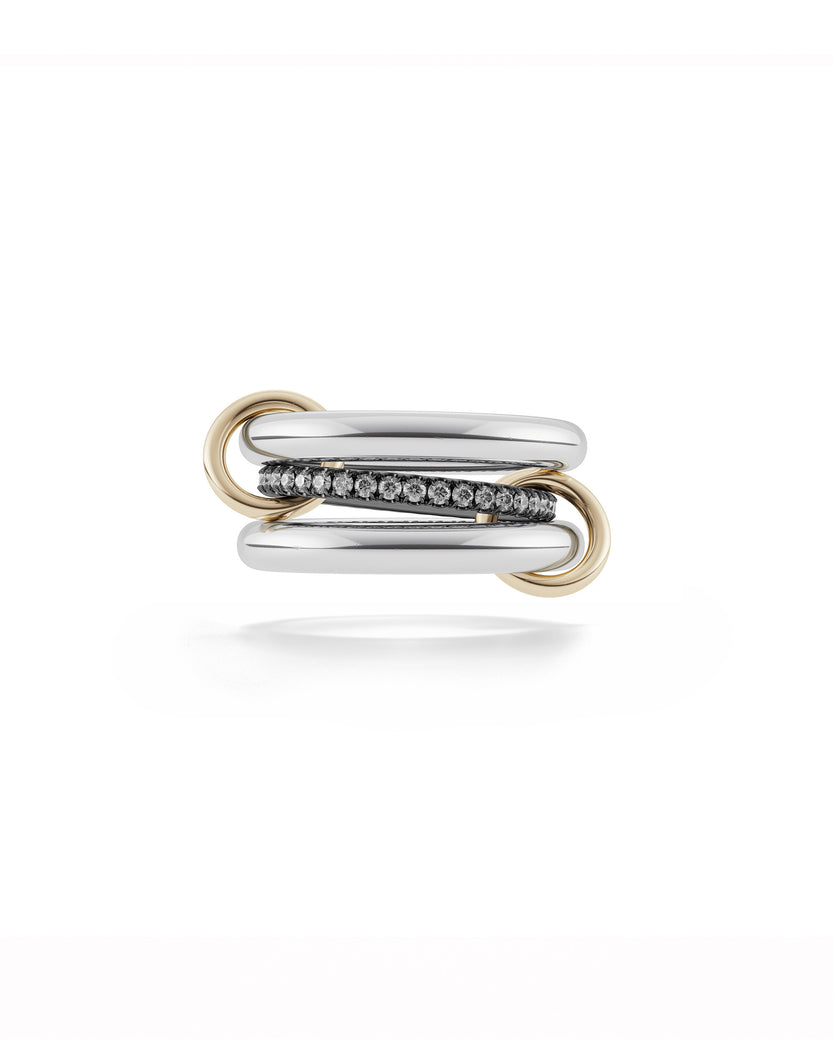 Libra Silver Band Ring