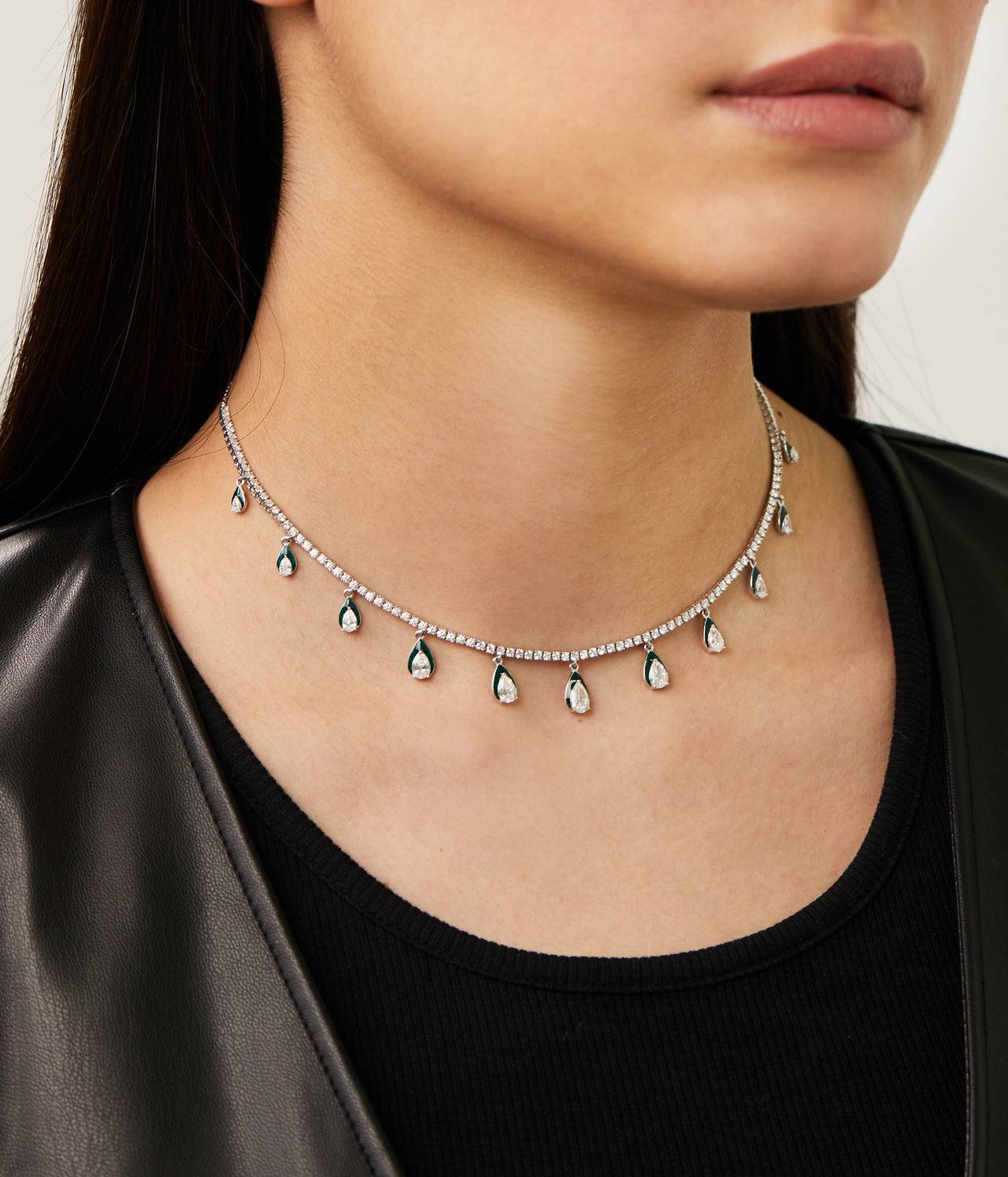 Marquise Droplet Choker