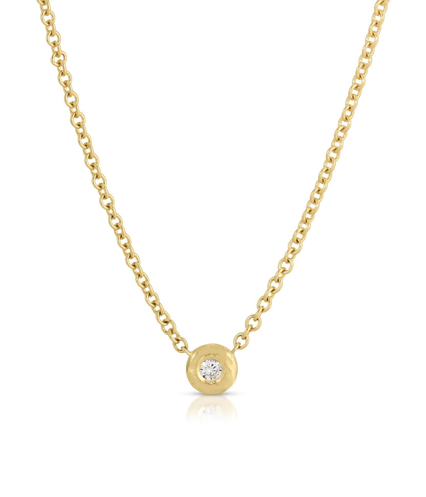 Nesting Gem Necklace - Diamond