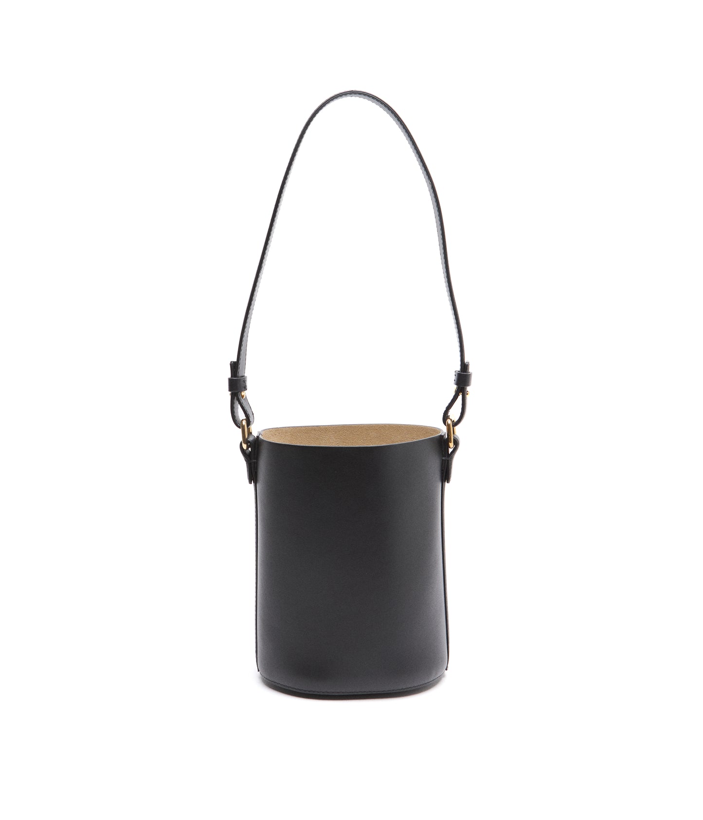 Micro Bucket Bag in Calf