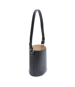 Micro Bucket Bag in Calf