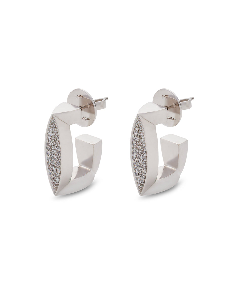 Unstoppable Maxi Ear Clips With Diamond Frosting