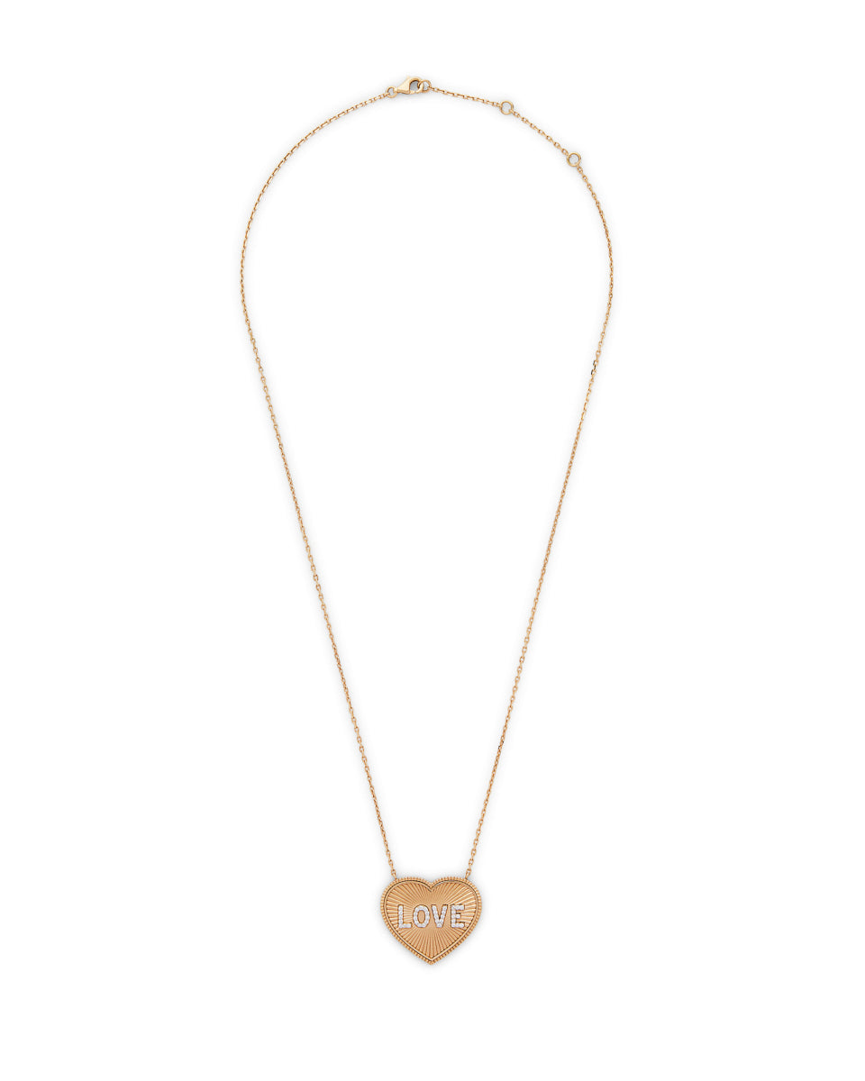 A2Z Heart-Shaped Pendant Necklace