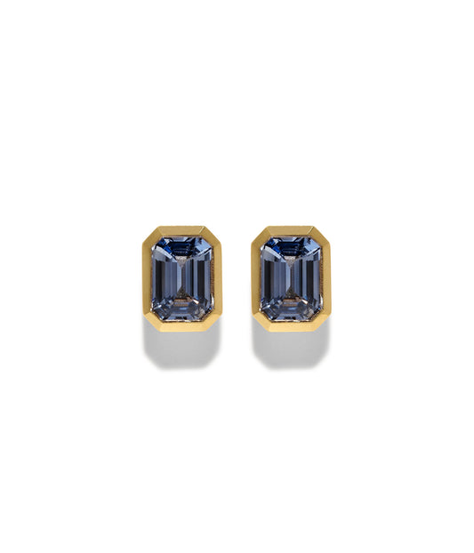 Rich Small Sapphire Studs