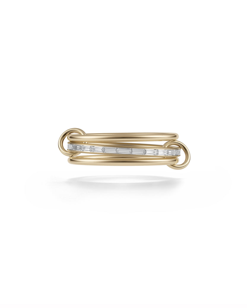 Rhea 18K Yellow Gold Band Ring