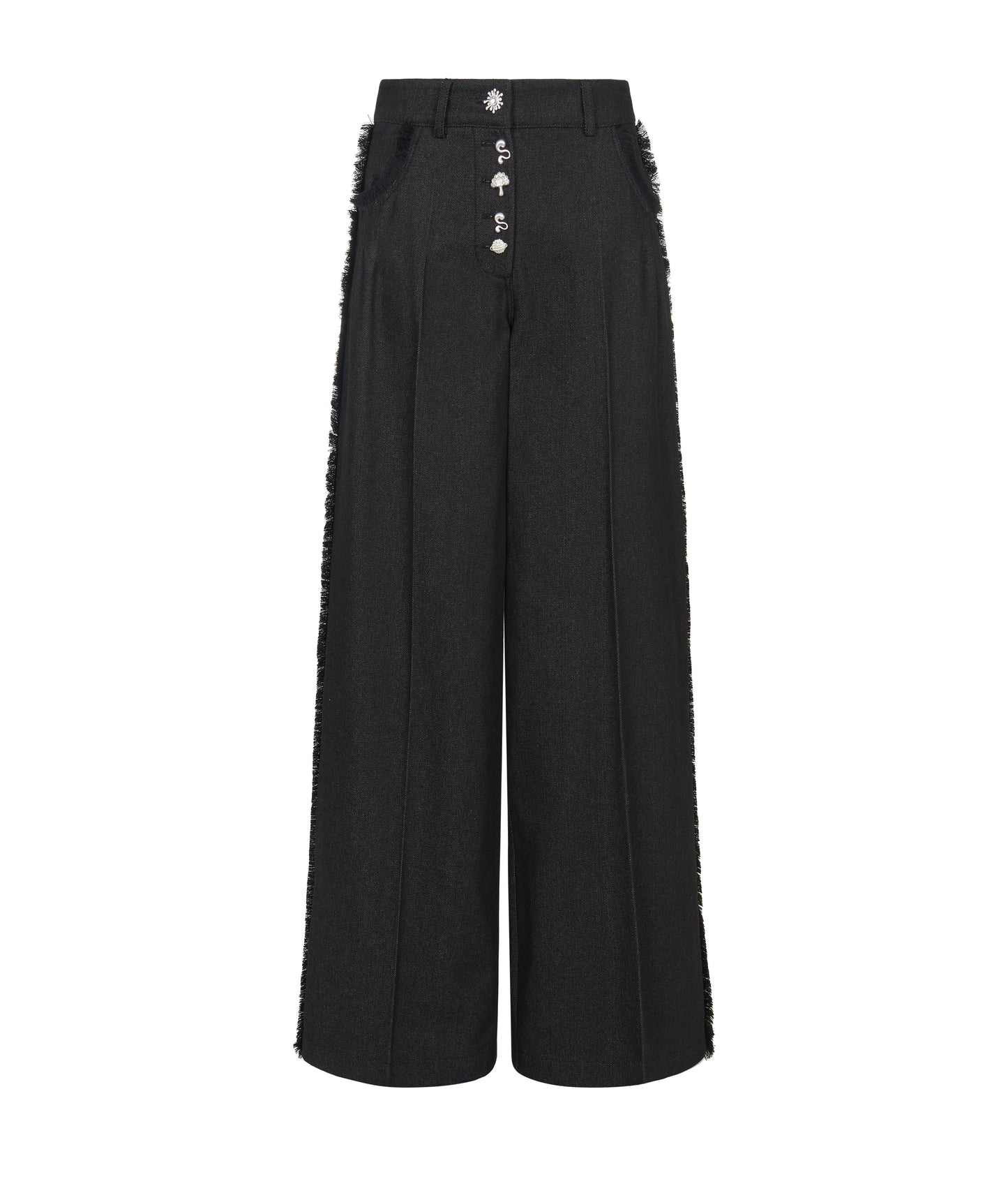 Midnight Trails Fringe Trousers