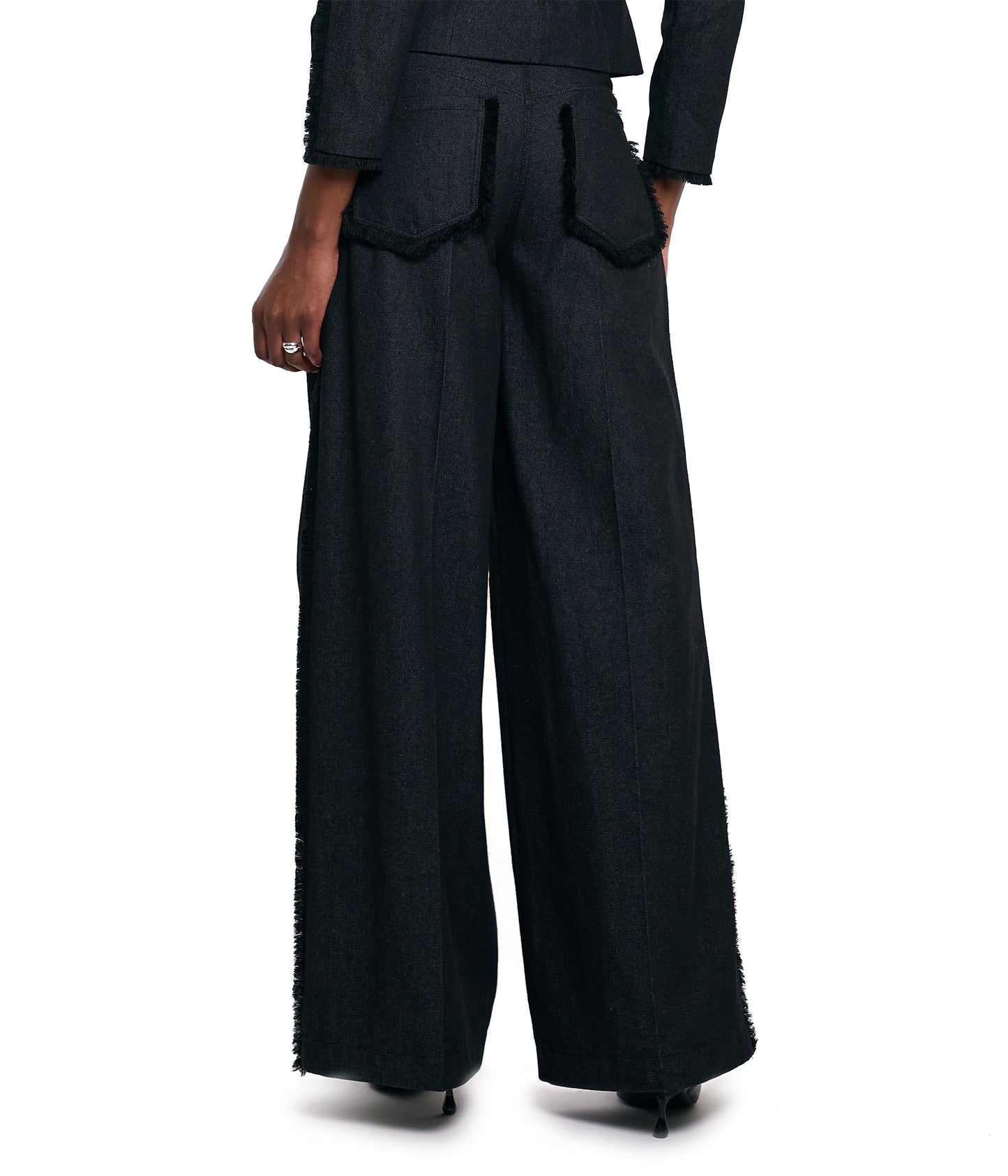 Midnight Trails Fringe Trousers