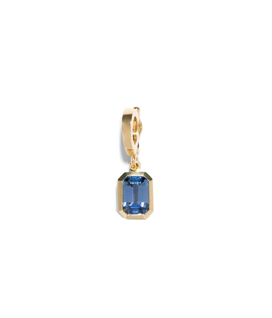 Rich Medium Bezel Sapphire Charm