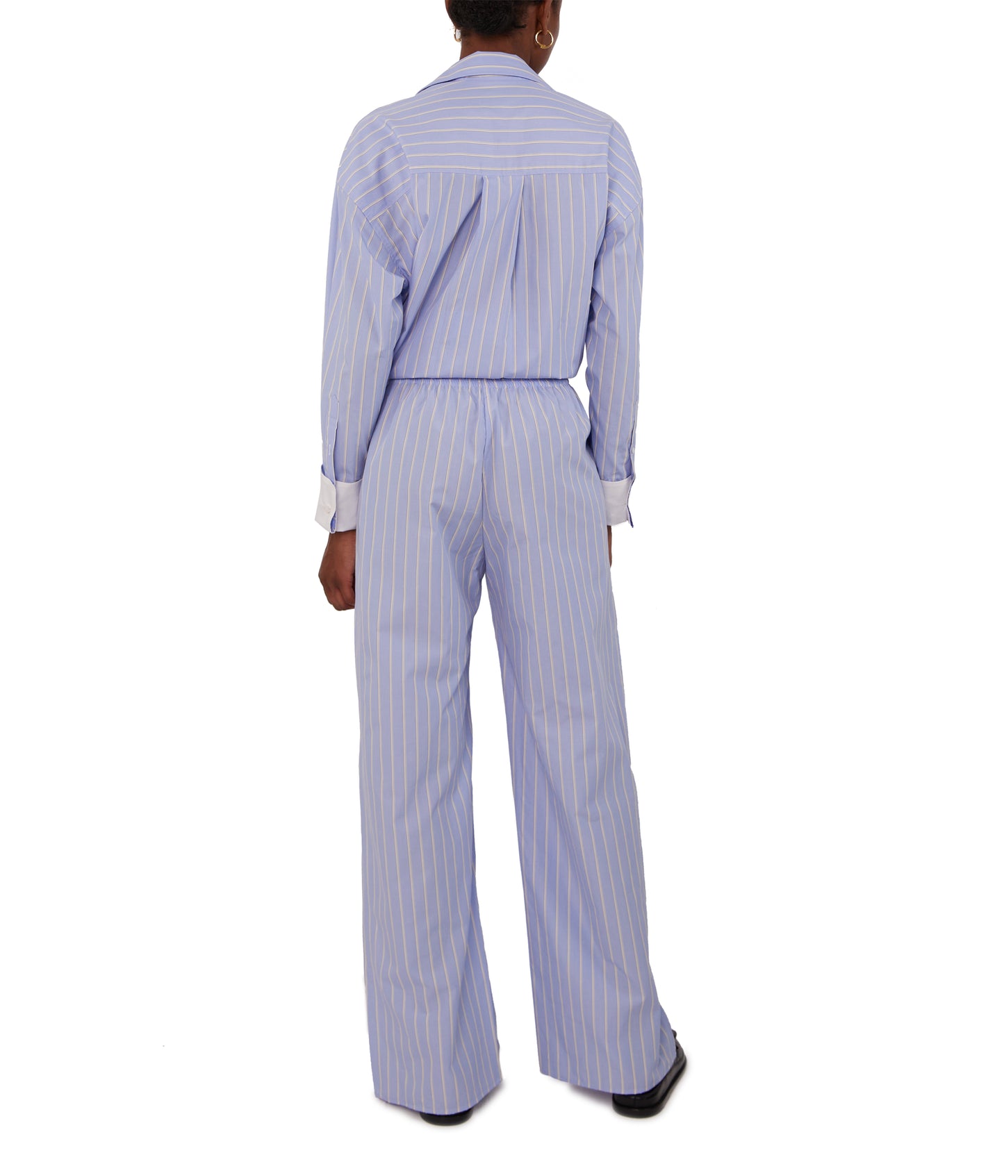 Janeiro - Blue Striped Trouser