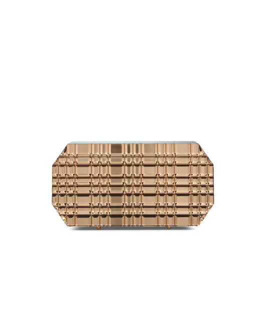 Sierra Bronze Mirror Clutch