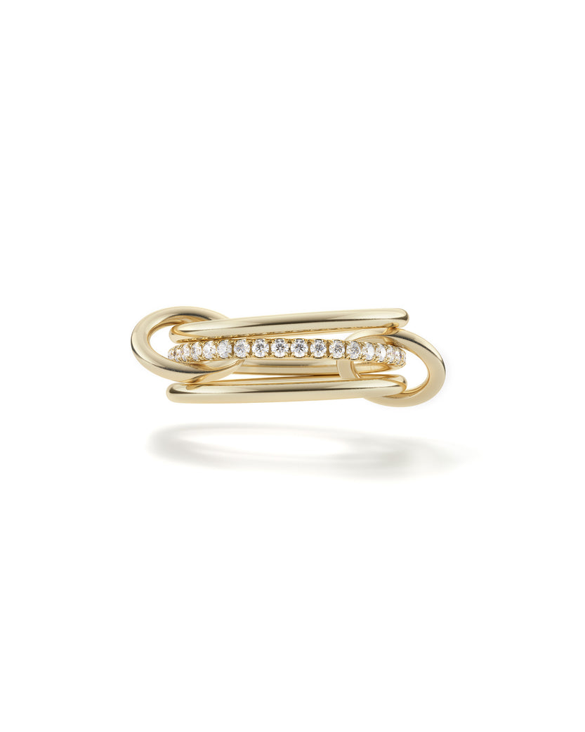 Sonny 18K Yellow Gold Band Ring