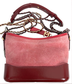 Suede Gabrielle Handbag