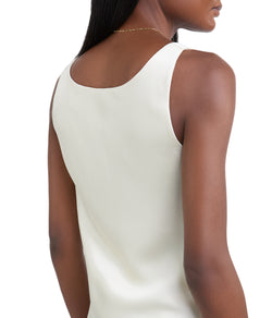 Ivory Satin Scoop Cami