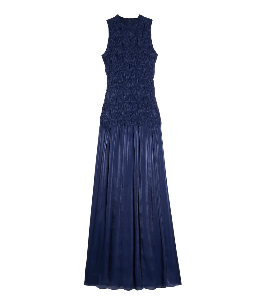 Stasia Lurex Georgette Gown